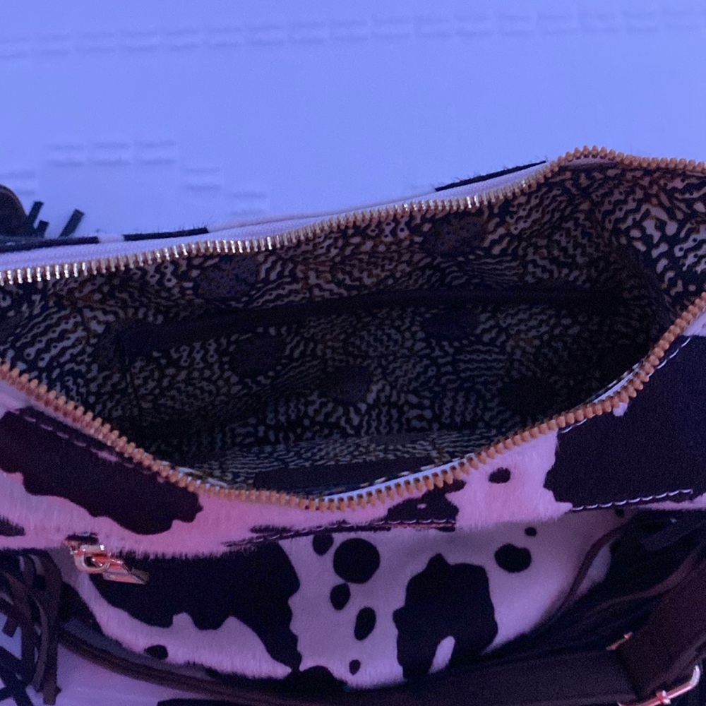 western fringe cowhide purse - Picture 15 of 16